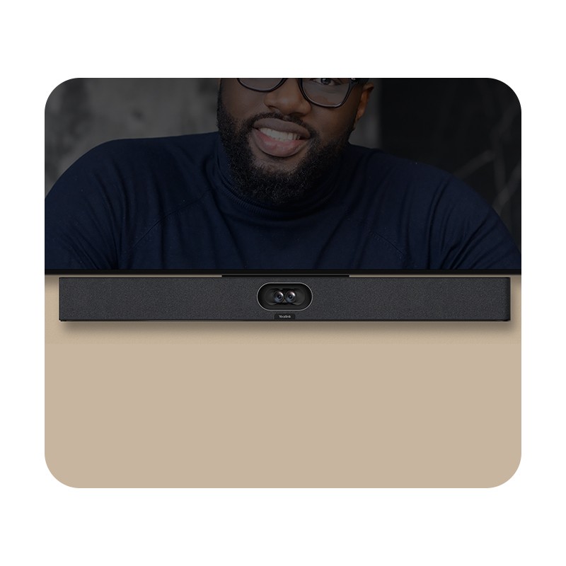 Yealink MeetingBar MS Teams Room System Android with BYOD & Screen Sharing Support - A40-010 - Remote Control MeetingBar