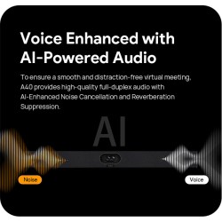 Yealink MeetingBar MS Teams Room System Android with BYOD & Screen Sharing Support - A40-010 - Remote Control MeetingBar