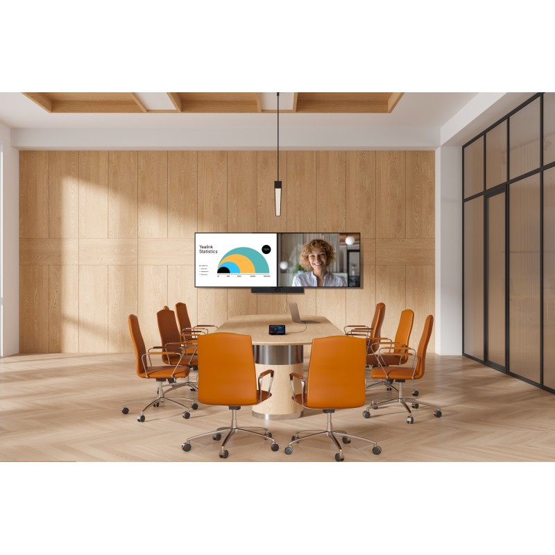 Yealink MeetingBar MS Teams Room System Android with BYOD & Screen Sharing Support - A40-010 - Remote Control MeetingBar