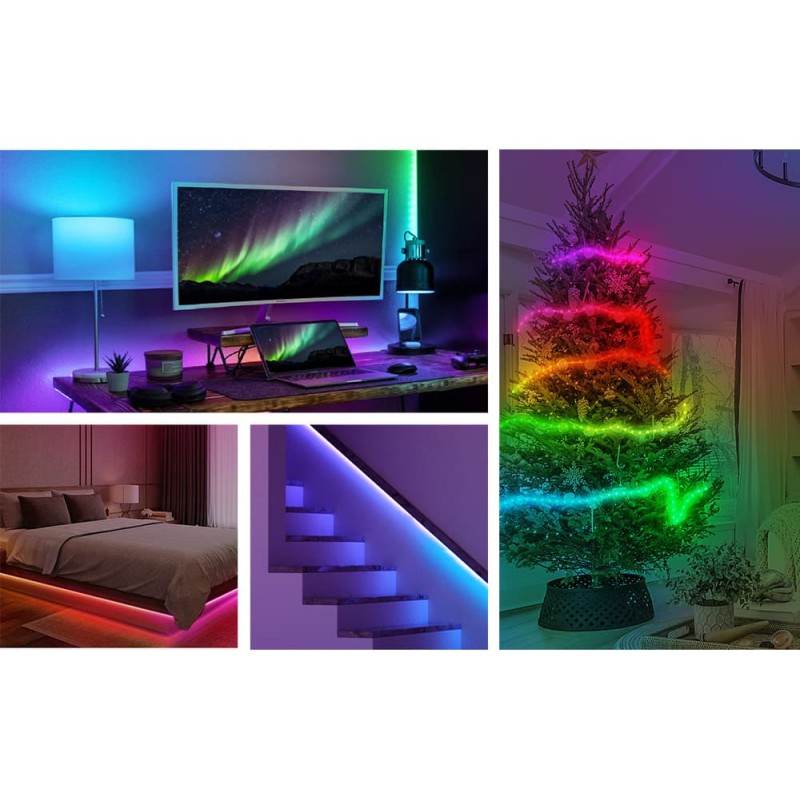 Sonoff Smart LED Light Strip RGBIC Outdoor IP54 Wi-Fi BT - L3-5M-P - RGBIC Outdoor IP54 Wi-Fi BT