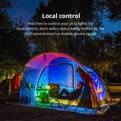 Sonoff Smart LED Light Strip RGBIC Outdoor IP54 Wi-Fi BT - L3-5M-P - RGBIC Outdoor IP54 Wi-Fi BT