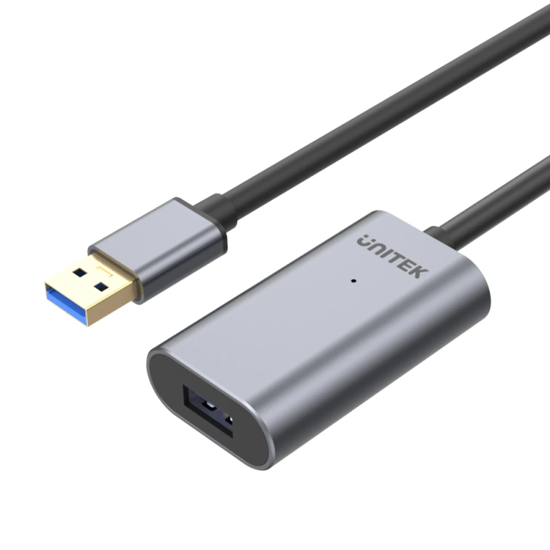 Unitek USB3.0 USB-A Active Aluminium Extension Cable - Y-3005 - 10m — Buy in Cyprus with Fast Delivery