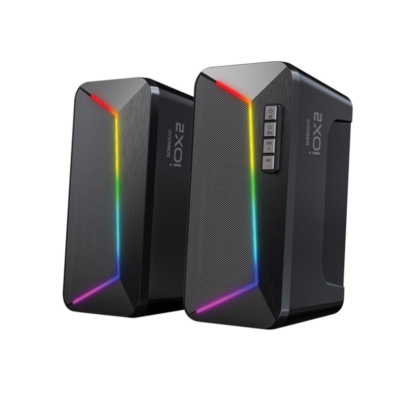 SonicGear Stereo Bluetooth PC Speakers - IOX 2 - Stereo Bluetooth PC Speakers — Buy in Cyprus with Fast Delivery