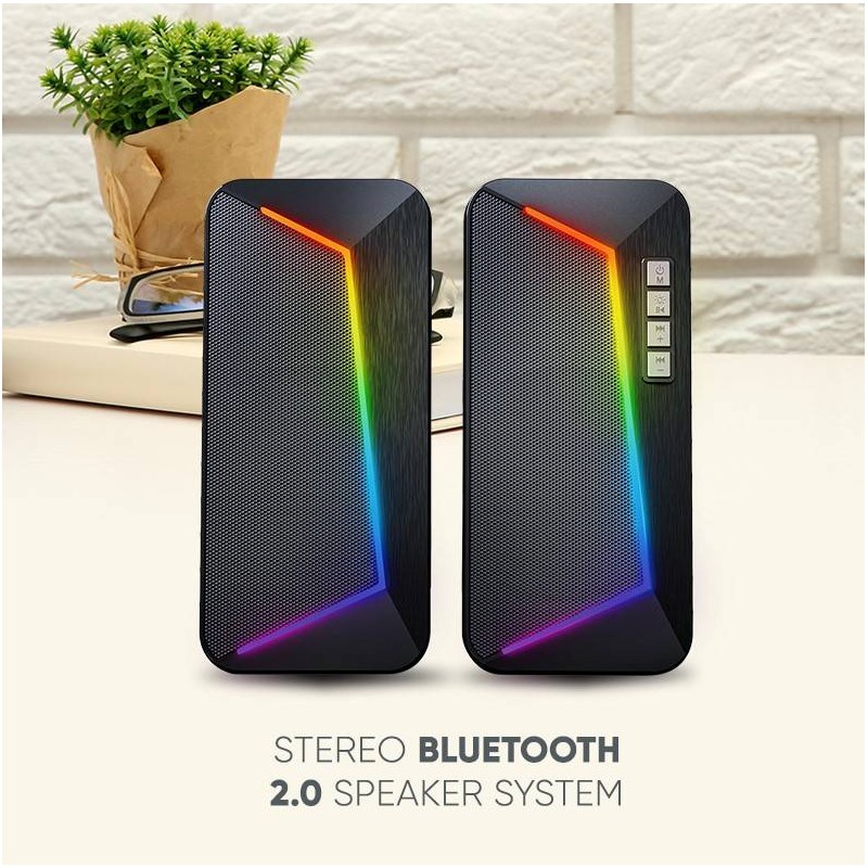 SonicGear Stereo Bluetooth PC Speakers - IOX 2 - Stereo Bluetooth PC Speakers — Buy in Cyprus with Fast Delivery