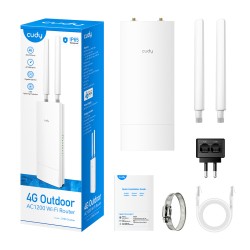 Cudy Router - LT700 - 4G LTE CAT6 AC1200 Dual Band Gigabit Wi-Fi Outdoor IP65 — Buy in Cyprus with Fast Delivery