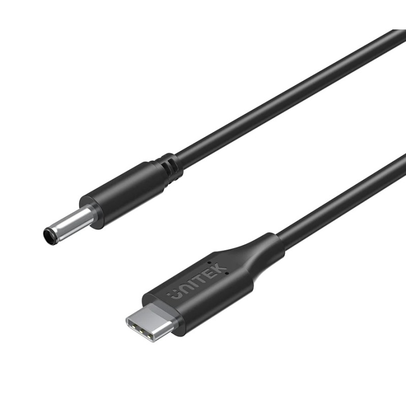 Unitek UCL USB-C to DC Cable - C14120BK - 1.8m 65W for Dell 4.5 3.0mm — Buy in Cyprus with Fast Delivery
