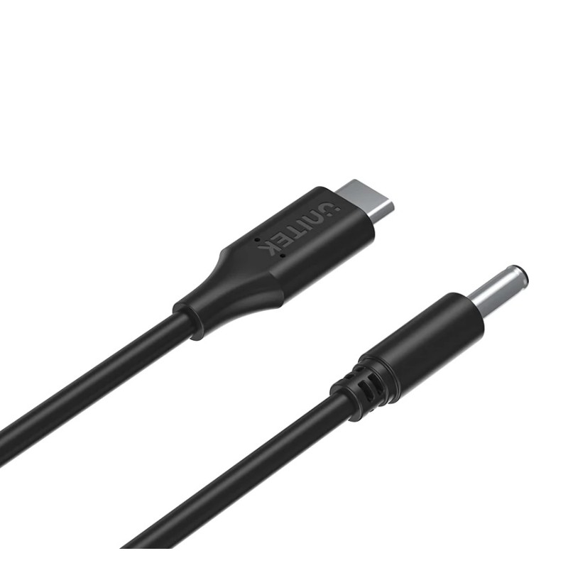 Unitek UCL USB-C to DC Cable - C14120BK - 1.8m 65W for Dell 4.5 3.0mm — Buy in Cyprus with Fast Delivery