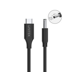 Unitek UCL USB-C to DC Cable - C14120BK - 1.8m 65W for Dell 4.5 3.0mm — Buy in Cyprus with Fast Delivery