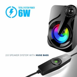 SonicGear USB Speakers - Titan2 - 2.0 12W 7LFX — Buy in Cyprus with Fast Delivery