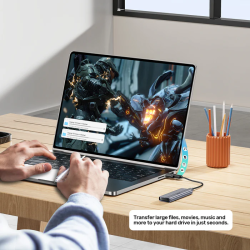 Unitek UCA USB-A Female to USB-C Male Adapter - A1048A - USB-A Female to USB-C Male, 10Gbps — Buy in Cyprus with Fast Delivery