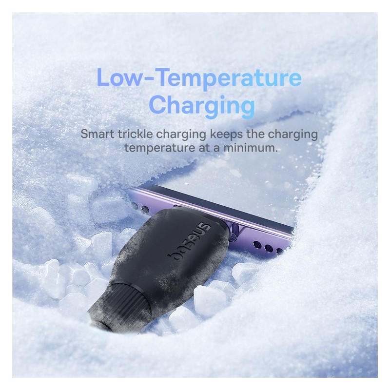 Baseus Cable Lightning to USB-C Pudding Series - 20W 1.2m Black — Buy in Cyprus with Fast Delivery