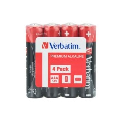 Verbatim Alkaline AAA 4pcs Batteries - Wrap — Buy in Cyprus with Fast Delivery