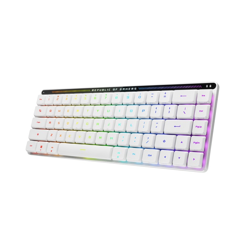 ASUS Gaming Keyboard Mechnanical - ROG Falchion RX - Tri-Mode 2.4Ghz Bluetooth USB Low Profile
