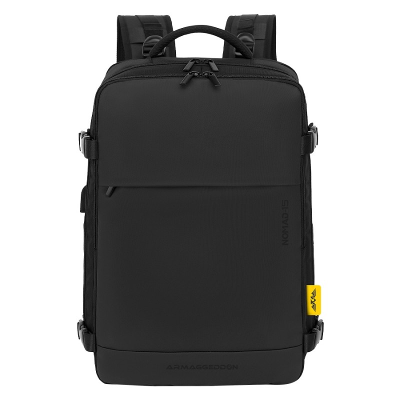 Armaggeddon Gaming Bag with Lock, USB-C, Splashproof - NOMAD-15 - Carbon — Buy in Cyprus with Fast Delivery