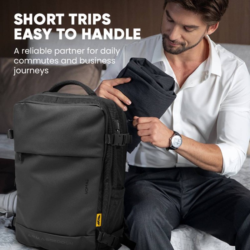 Armaggeddon Gaming Bag with Lock, USB-C, Splashproof - NOMAD-15 - Carbon — Buy in Cyprus with Fast Delivery