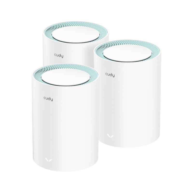 Cudy Mesh AX1500 Dual Band Gigabit Wi-Fi 6 3-Pack - M1500 — Buy in Cyprus with Fast Delivery