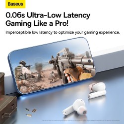 Baseus Headphones In Ear TWS ANC White - MZ10 - In Ear, TWS, ANC, White — Buy in Cyprus with Fast Delivery