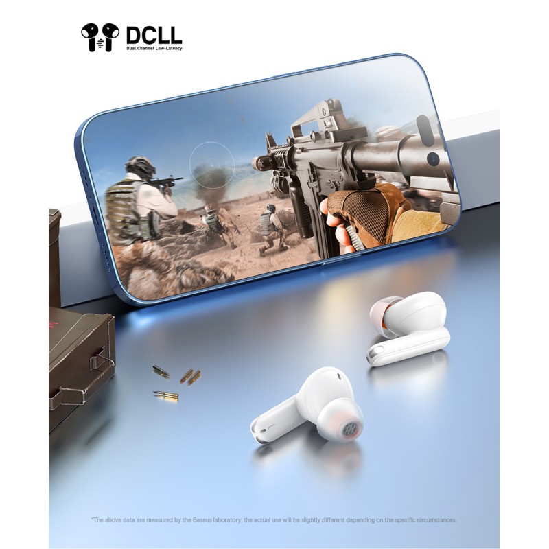 Baseus Headphones In Ear TWS ANC White - MZ10 - In Ear, TWS, ANC, White — Buy in Cyprus with Fast Delivery