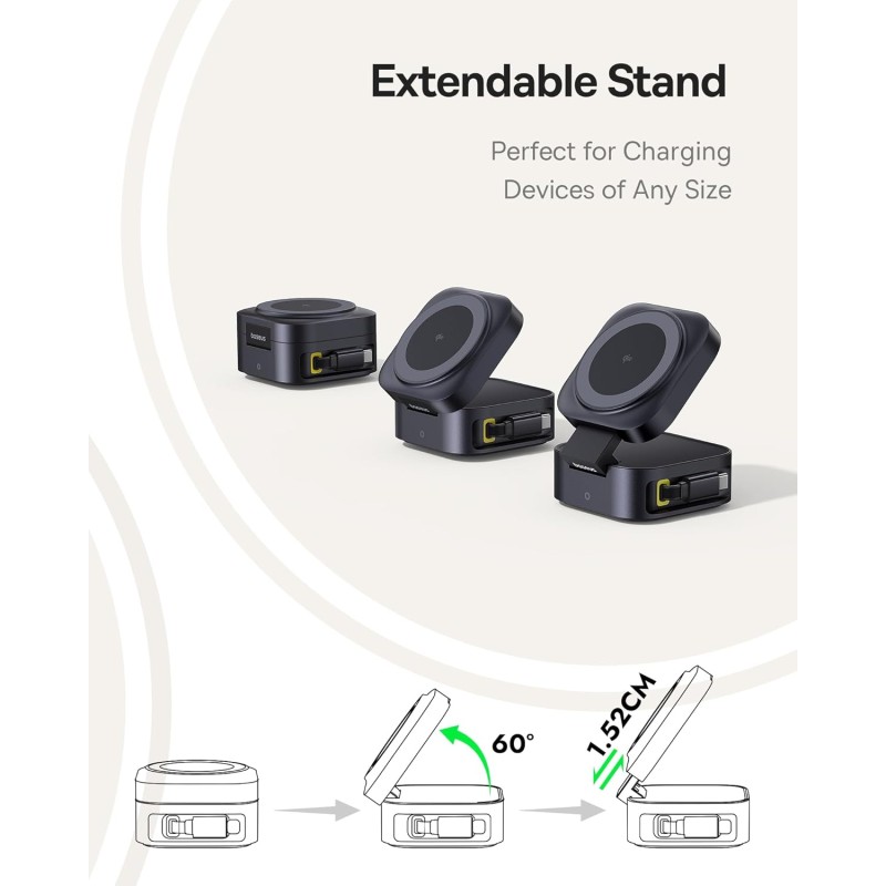 Baseus Charger - Desktop Wireless+Wired 67W PicoGo Series — Buy in Cyprus with Fast Delivery