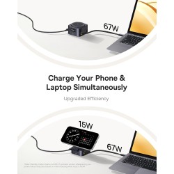 Baseus Charger - Desktop Wireless+Wired 67W PicoGo Series — Buy in Cyprus with Fast Delivery