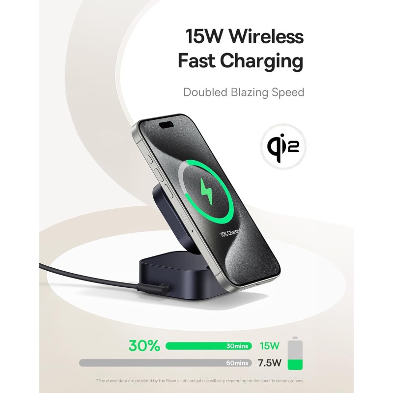 Baseus Charger - Desktop Wireless+Wired 67W PicoGo Series — Buy in Cyprus with Fast Delivery