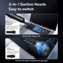 Baseus VA Vacuum Cleaner Car - A0 Pro - 35W — Buy in Cyprus with Fast Delivery