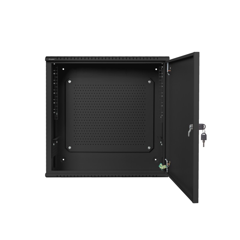 Lanberg Wall Rack - Z34159 - 19'' Low Profile 6U+3U Assembled Black — Buy in Cyprus with Fast Delivery