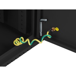 Lanberg Wall Rack - Z34159 - 19'' Low Profile 6U+3U Assembled Black — Buy in Cyprus with Fast Delivery