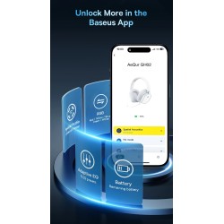 Baseus Wireless Headphones For PS5 PC Switch Gaming AeQur GH02 Black — Buy in Cyprus with Fast Delivery