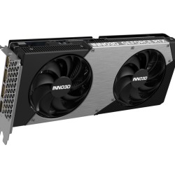 INNO3D GeForce RTX 5060 Ti - TWIN X2 OC White - 8GB GDDR7, Boost 2572 MHz, Dual-Fan Dual-Slot