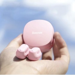 Baseus Headphones In Ear TWS Encok - WM01 - Pink — Buy in Cyprus with Fast Delivery