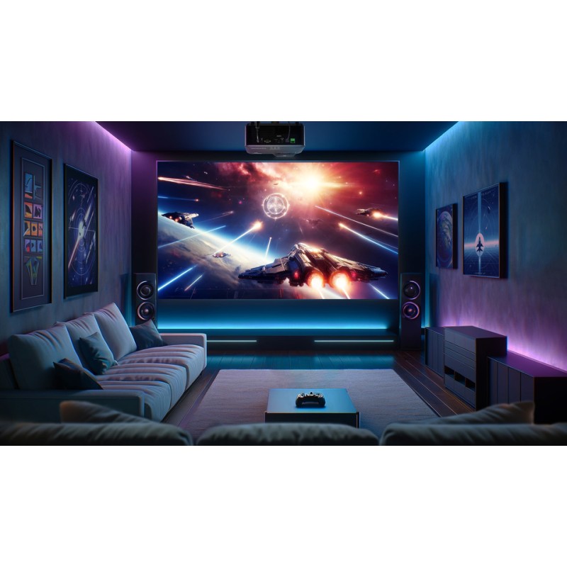 Viewsonic Projector - LX700-4K RGB - 4K HDR RGB Laser DLP 5200 Lumens HDMI eARC — Buy in Cyprus with Fast Delivery