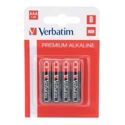 Verbatim Alkaline AAA 4pcs Batteries - Alkaline, AAA, 4pcs — Buy in Cyprus with Fast Delivery