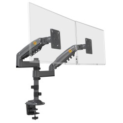 NBMounts Twin Arm Gas Desktop Monitor Mount (upgraded version) - H180 - Twin Arm Gas Desktop Monitor Mount (upgraded version)