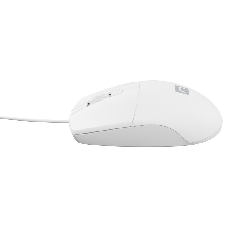 Natec Mouse - RUFF 2 - Wired Optical 1000DPI White — Buy in Cyprus with Fast Delivery