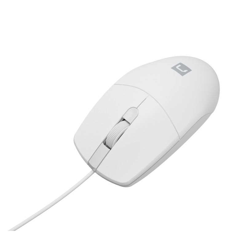 Natec Mouse - RUFF 2 - Wired Optical 1000DPI White — Buy in Cyprus with Fast Delivery
