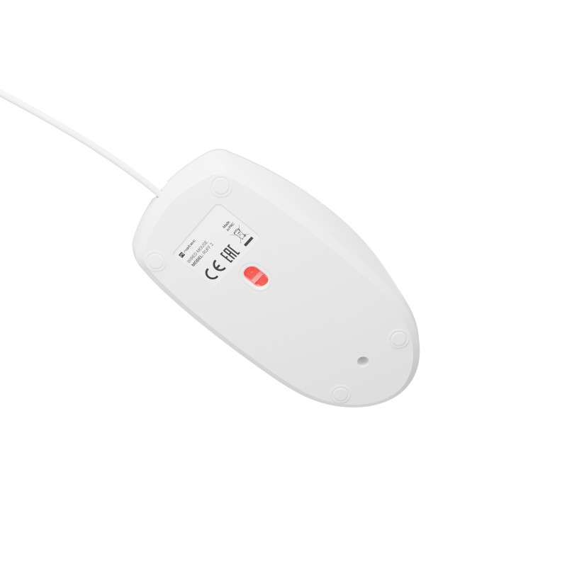 Natec Mouse - RUFF 2 - Wired Optical 1000DPI White — Buy in Cyprus with Fast Delivery