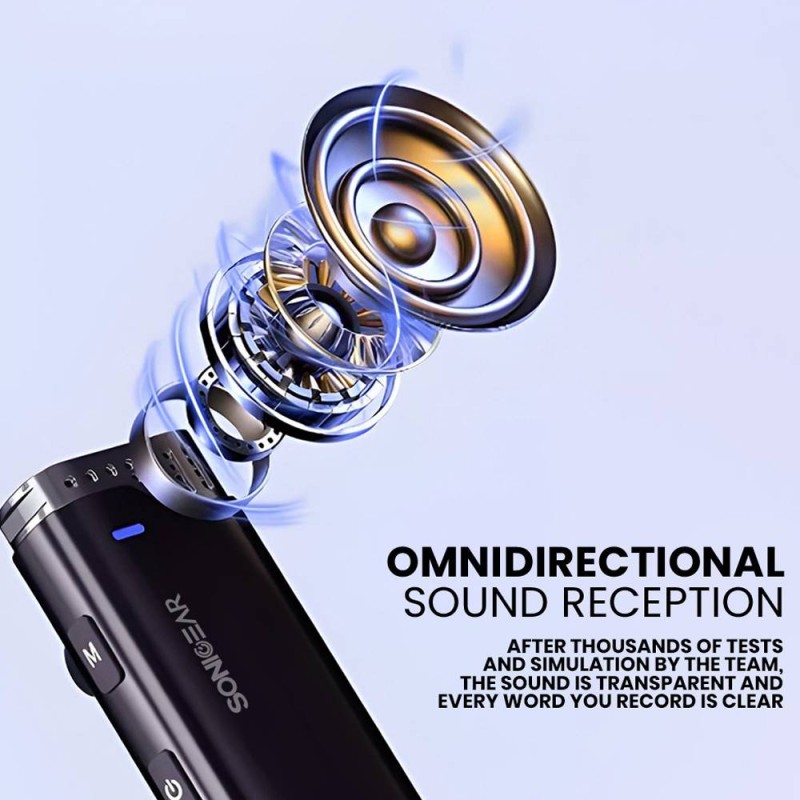 SonicGear Wireless 2x Lavalier ClipOn Microphones - WLM3000 DUO - SonicGear Wireless 2x Lavalier ClipOn Microphones