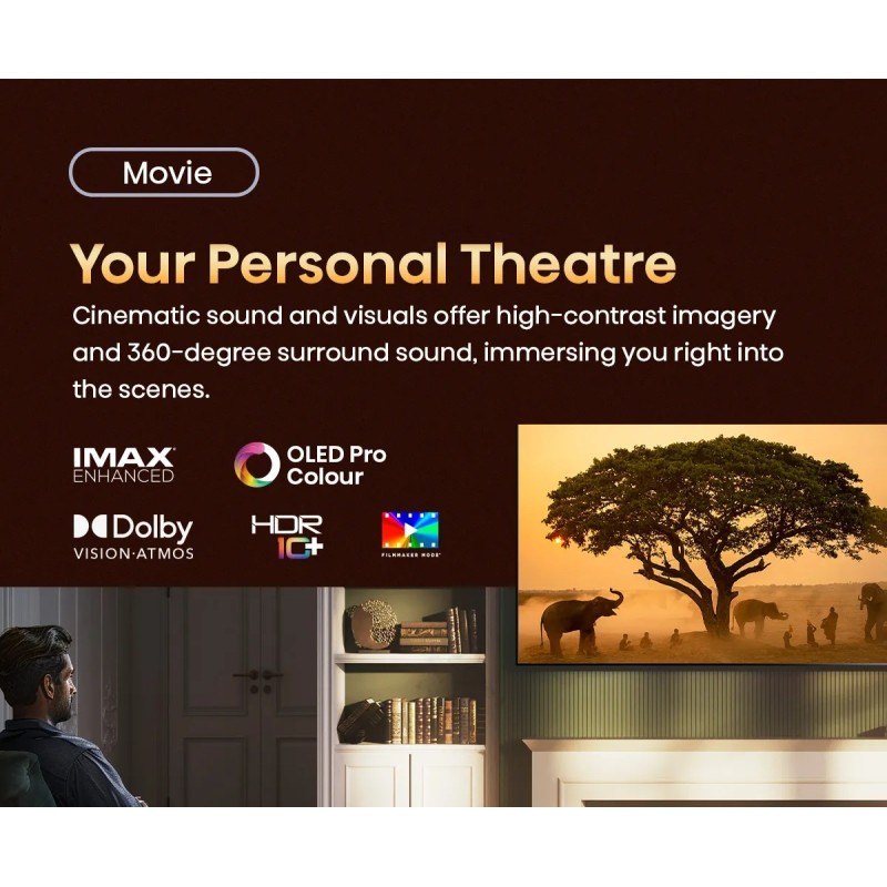 Hisense TV - 55A85N - 55'' 4K Smart OLED 120Hz TV — Buy in Cyprus with Fast Delivery