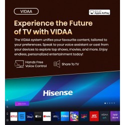 Hisense TV - 55A85N - 55'' 4K Smart OLED 120Hz TV — Buy in Cyprus with Fast Delivery