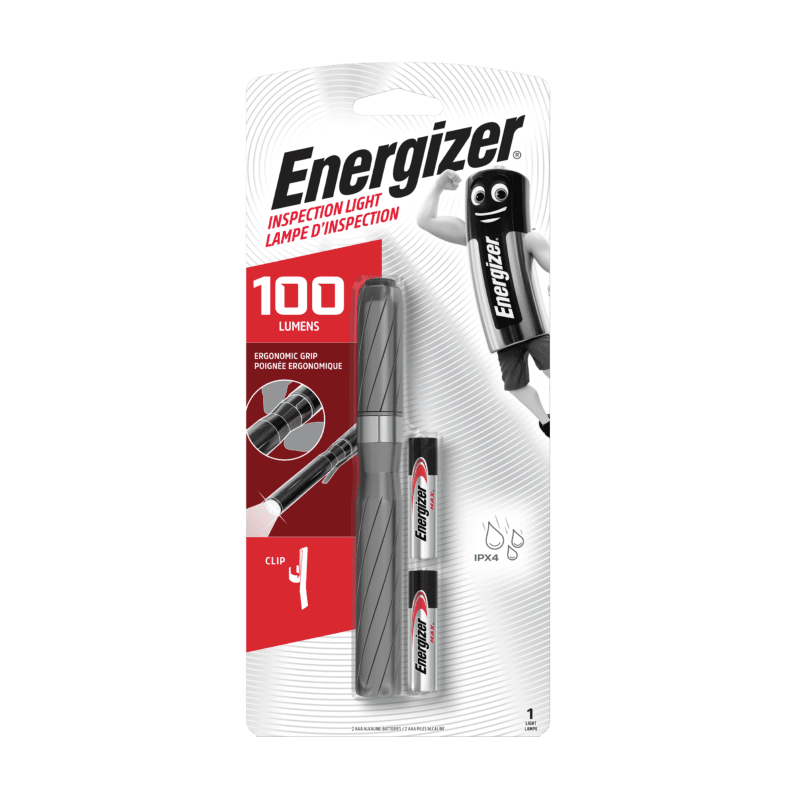 Energizer Light Torch - 100 Lumens (2xAAA) - Pen Metal Inspection — Buy in Cyprus with Fast Delivery