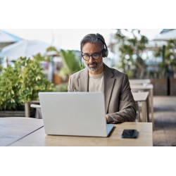 Yealink Headset - WH64 - Wireless Dual-Mode DECT Bluetooth 3-Mic NC with DECT Dongle — Buy in Cyprus with Fast Delivery