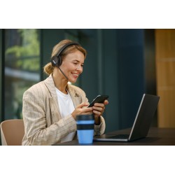 Yealink Headset - WH64 - Wireless Dual-Mode DECT Bluetooth 3-Mic NC with DECT Dongle — Buy in Cyprus with Fast Delivery