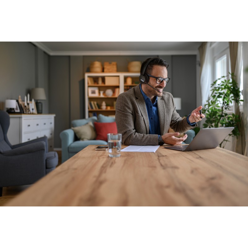 Yealink Headset - WH64 - Wireless Dual-Mode DECT Bluetooth 3-Mic NC with DECT Dongle — Buy in Cyprus with Fast Delivery