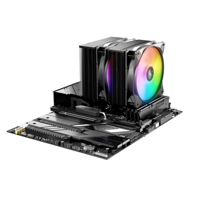 be quiet! Pure Rock Pro 3 LX - BK043 - Black, Dual 120mm PWM Fans, 6 Heatpipes, 250W TDP — Buy in Cyprus with Fast Delivery