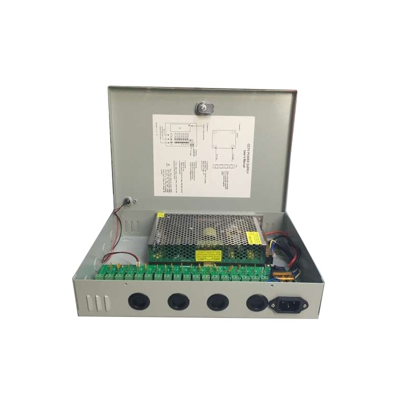 DigitMX Power Supply - DMX-PSU1220M - 12V 20A metal — Buy in Cyprus with Fast Delivery