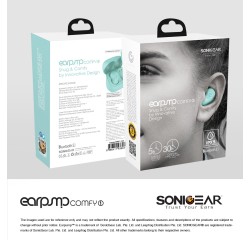 SonicGear EARPUMP - COMFY1 - TWS IPX5 Earphones Black — Buy in Cyprus with Fast Delivery