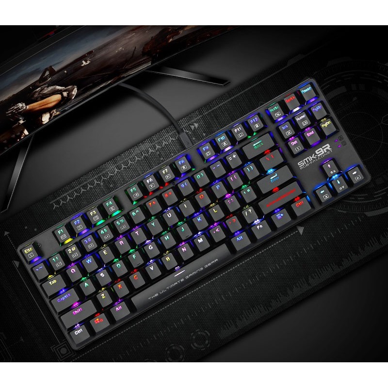 Armaggeddon Low Profile Mechanical Keyboard - SMK-9R - 87 Black Switch Keys — Buy in Cyprus with Fast Delivery