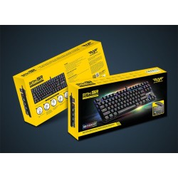 Armaggeddon Low Profile Mechanical Keyboard - SMK-9R - 87 Black Switch Keys — Buy in Cyprus with Fast Delivery