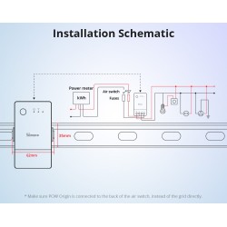 Sonoff WiFi Smart Switch POW Origin Smart Power Meter - POWR3 - 16A — Buy in Cyprus with Fast Delivery